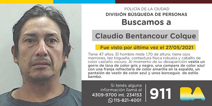 BUSCAN A CLAUDIO